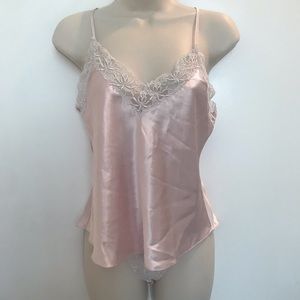 Victoria’s Secret Satin and Lace Cami Set